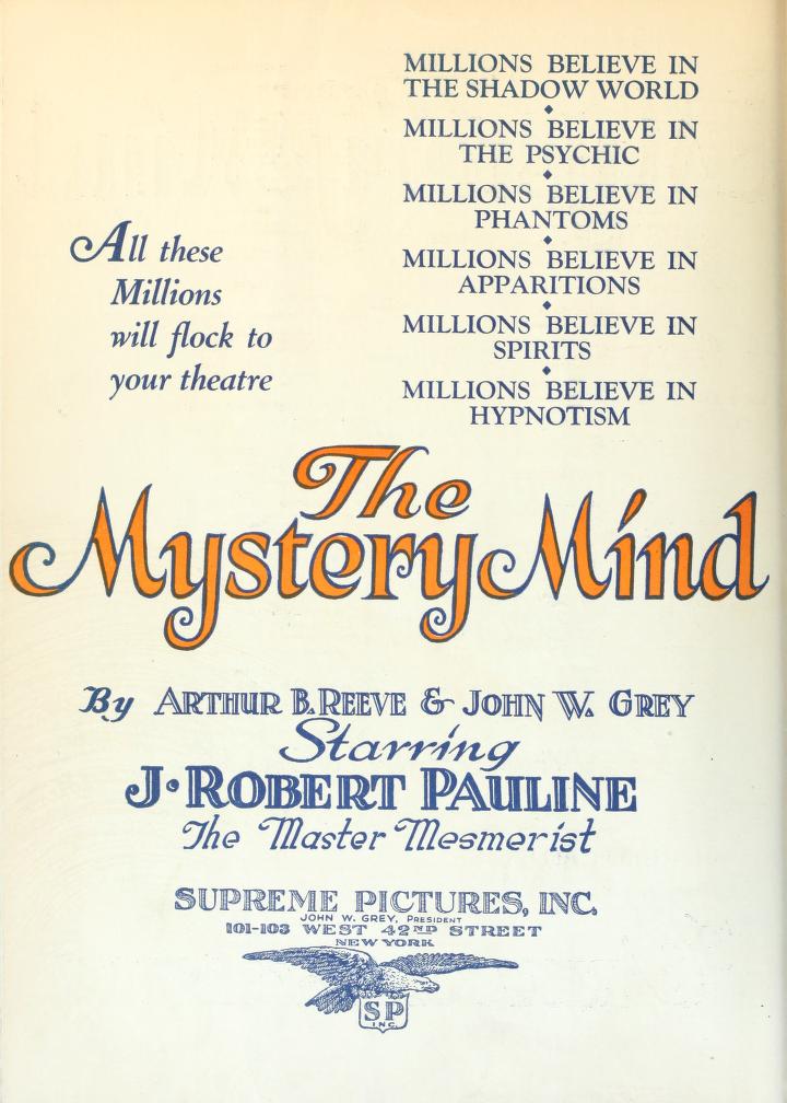 MYSTERY MIND, THE